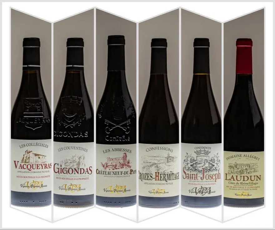 Coffret exclusif de 6 vins d’exception Valée du Rhone 🍷