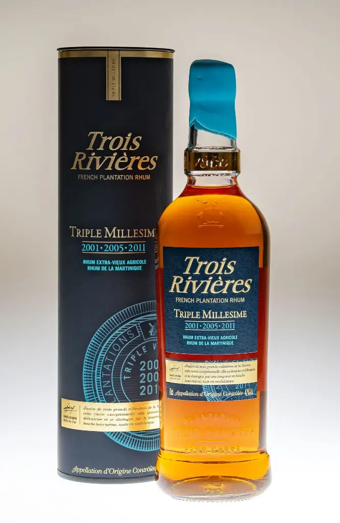 Rhum Extra Vieux Agricole - Trois Rivières Triple Millésime 2001/2005/2011