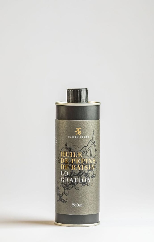 Huile pépin de raisin - Lo Grafion Valais 0,25l