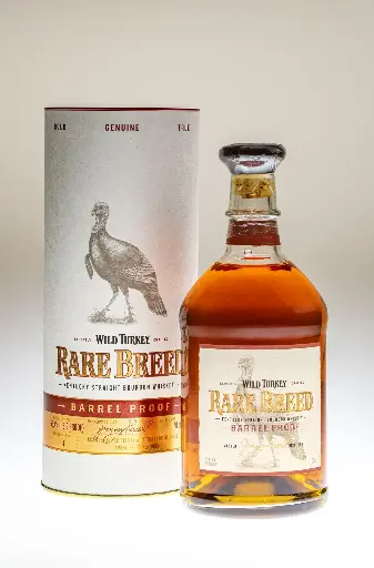 Bourbon Whiskey Wild Turkey Rare Breed Barrel Proof Kentucky