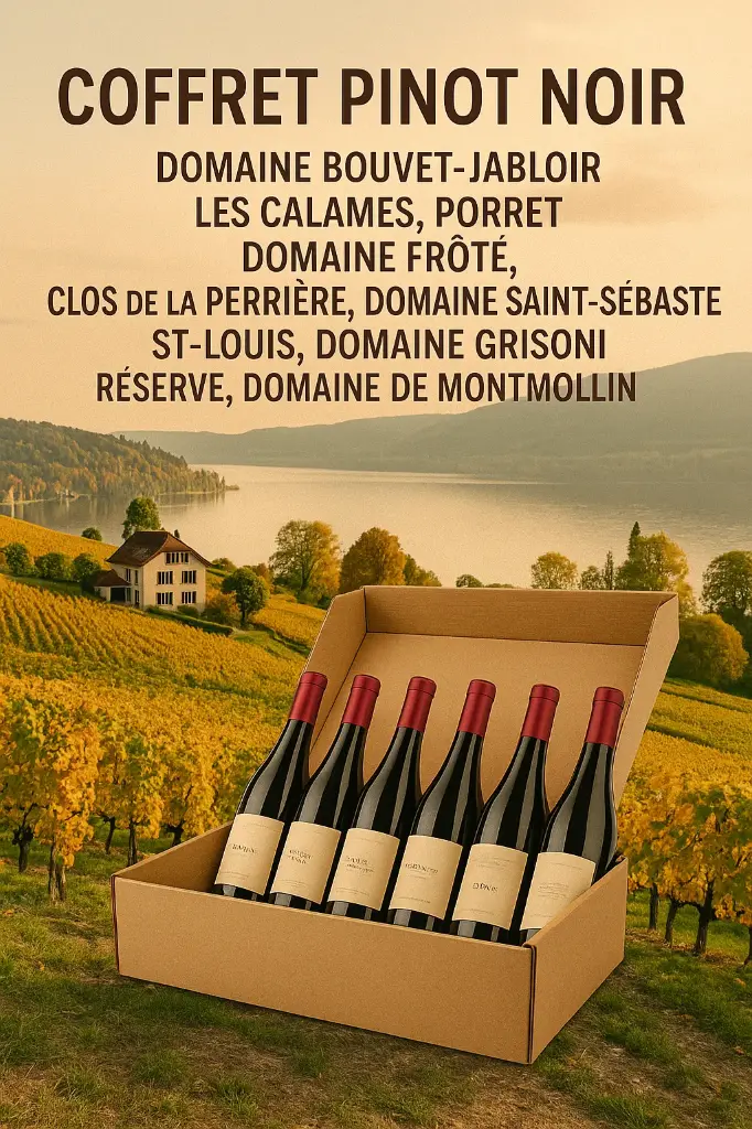 Coffret exclusif de Pinot Noir – 6 expressions du terroir neuchâtelois