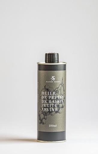 Huile de Pépin de Raisin Petite Arvine Valais 0,25l